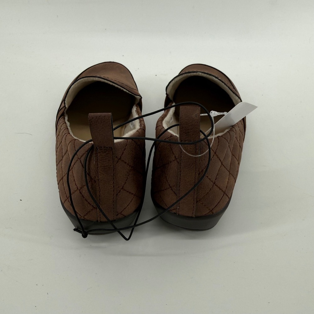 J Sport by Jambu Lisa Brown Faux‎ Suede Quilted Slip On Shoes S5LSA34 Womens 9 - Picture 3 of 7